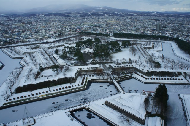 5. Goryokaku tower